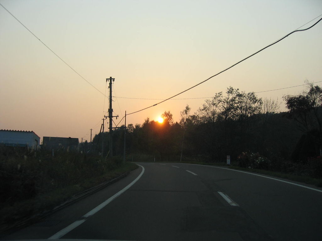 北広島 夕日
キーワード: 石狩エリア 夕日